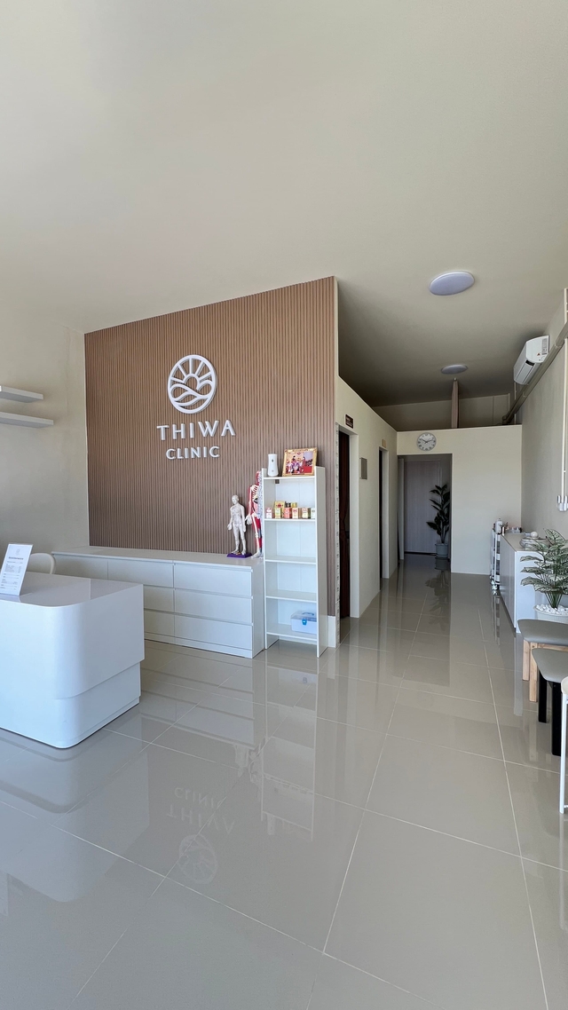 บรรยากาศภายในทิวาคลินิกแพทย์แผนจีน